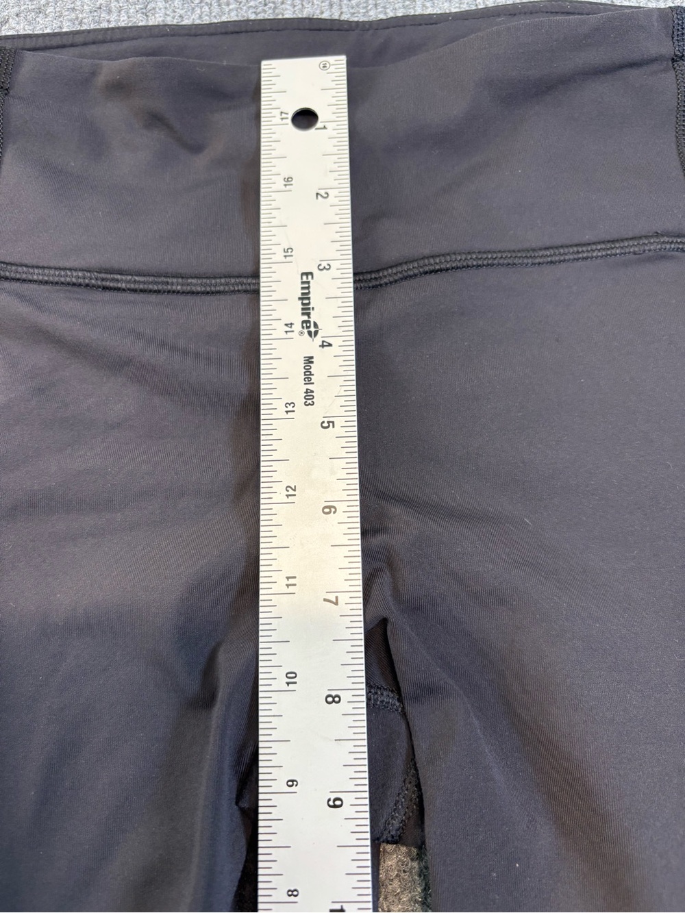 lululemon athletica Black Ruched-Hem Leggings - Picture 4 of 11